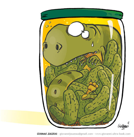 Stuck : t-rex